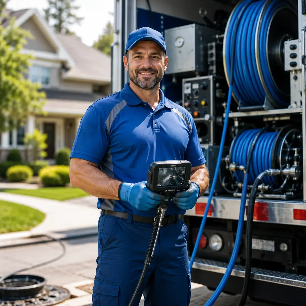 Local outdoor drain cleaning specialists in Visalia, CA